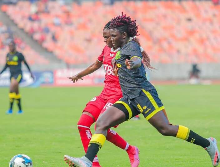 Chioma Wogu Shines As Simba Queens Hold Yanga Princess In Kariakoo ...