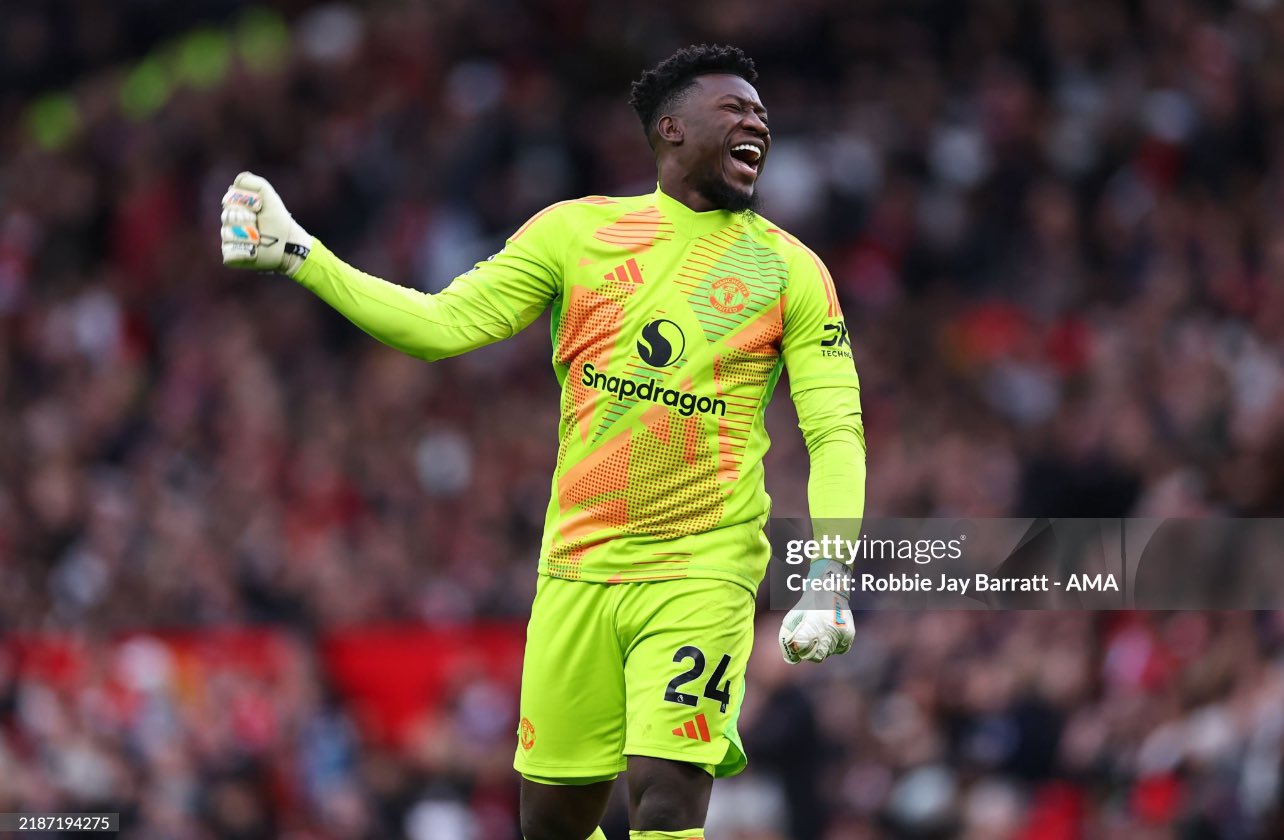 Andre Onana keeps sixth clean sheet in M