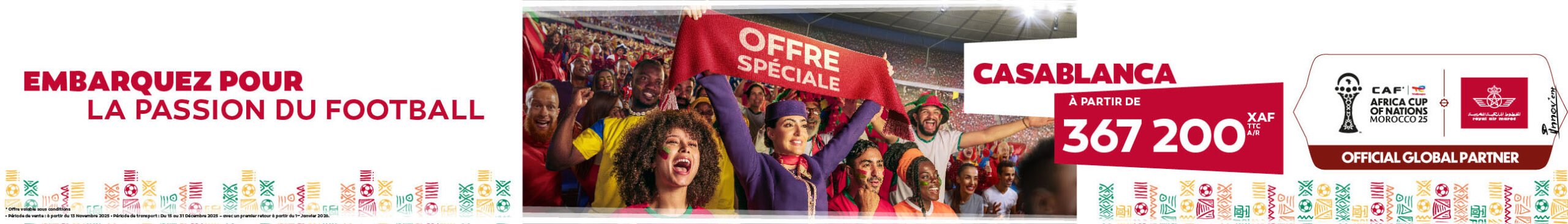 Royal Air Maroc – Early Birds Promotion Cameroon to Toronto