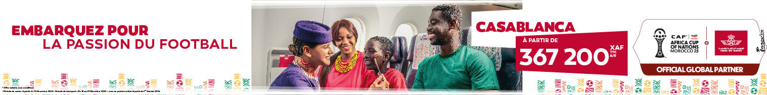 Royal Air Maroc – Early Birds Promotion Cameroon to Toronto